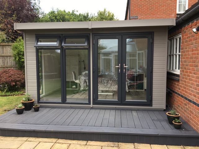 Dalbury Garden Room. Available from Taunton Sheds
