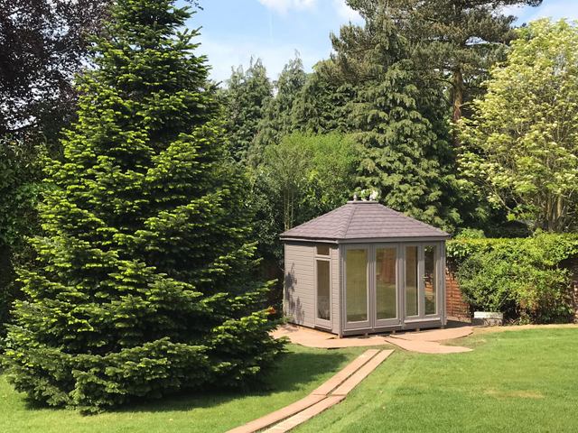 At 'The Bottom of the Garden' Dukesbury nestling in secluded location. Available from Taunton Sheds At 'The Bottom of the Garden' Dukesbury nestling in secluded location. Available from Taunton Sheds