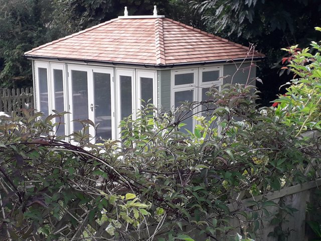 'Birds Eye View' Dukesbury Garden Room Available from Taunton Sheds 'Birds Eye View' Dukesbury Garden Room Available from Taunton Sheds